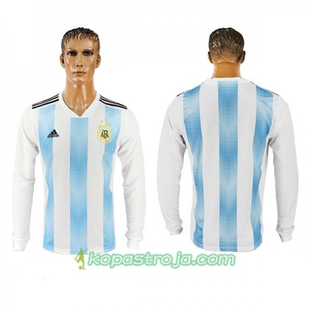 Billiga Fotbollströjor Argentina WM 2018 Hemma tröja Långärmad